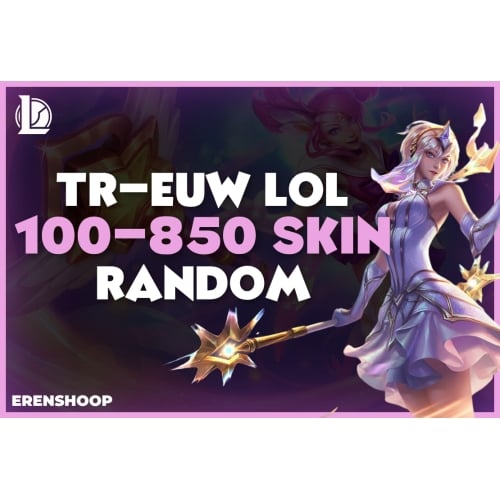  ⭐ TREUW  LoL 100-850 Skin Random Hesap